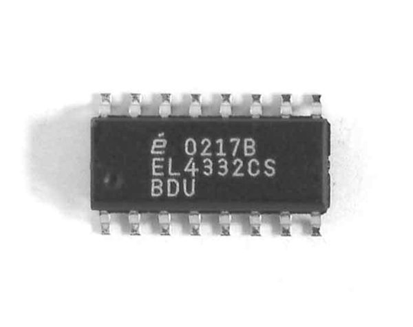 EL4332CS SOIC16 Elantec. Analog Multiplexer