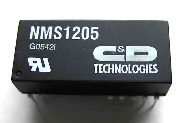 NMS1205 C+D Technologies. Isolierter DC-DC Wandler. 2 Watt. DIP